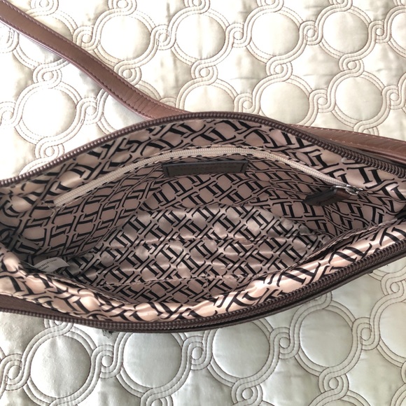 Tignanello Chocolate Brown Leather Purse - Picture 4 of 8